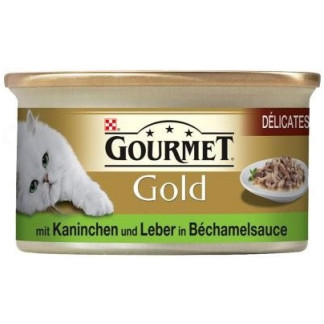Gourmet Gold двойно удоволствие Заек и дроб 0.85 gr