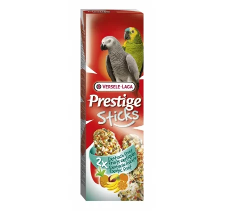 Лакомство за големи папагали стик с плодове VERSELE LAGA STICKS PARROTS EXOTIC FRUIT, 2 бр