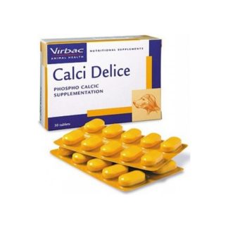Калций за кучета VIRBAC CALCI DELICE, 30 таблетки