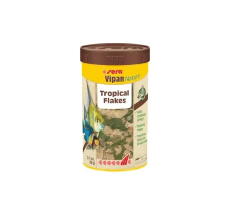 Храна на люспи SERA VIPAN NATURE, 250 ml
