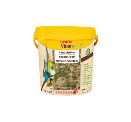 Храна на люспи SERA VIPAN NATURE, 10000 ml