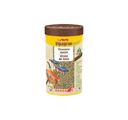 Храна на гранули SERA VIPAGRAN NATURE, 250 ml