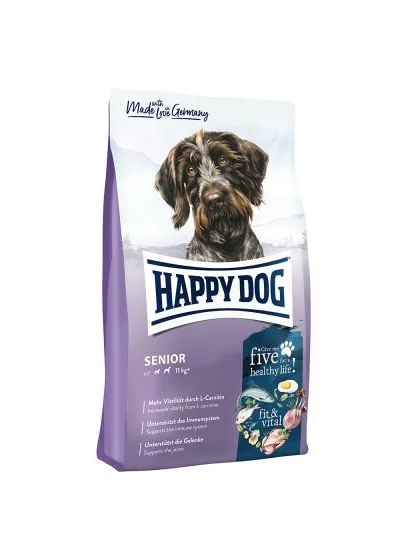 Суха храна HAPPY DOG FIT & VITAL SENIOR за кучета от средни и едри породи над 7 г.