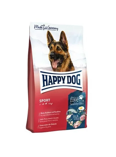 Суха храна HAPPY DOG FIT & VITAL SPORT за активни кучета, 14 kg