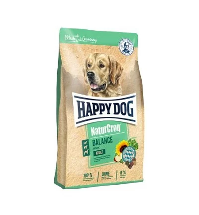 Суха храна HAPPY DOG NATURCROQ BALANCE за кучета над 12 м от всички породи