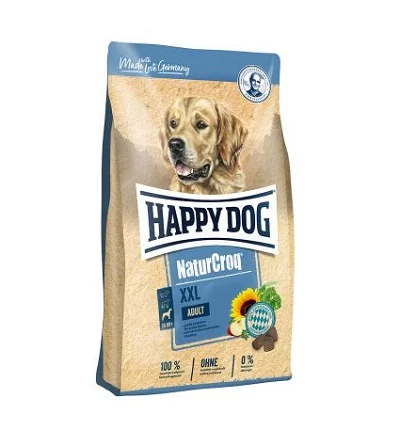 Суха храна HAPPY DOG NATURCROQ XXL за кучета над 12 м големи породи, 15 kg