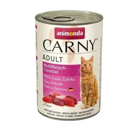 Консерва ANIMONDA CARNY ADULT MULTI MEAT COCKTAIL котки над 1 год, 400 g