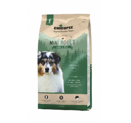 Chicopee High Premium за малки кученца с агне и ориз - хиполаергенна 15 kg