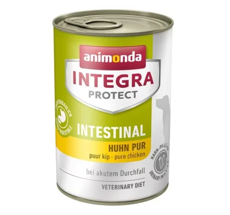 Консерва INTEGRA PROTECT INTESTINAL PURE CHICKEN за кучета с диария и повръщане, 400 g