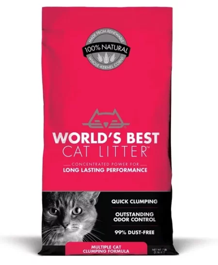 Органична постелка Worlds Best Cat Litter Multiple Cat Clumping Formula