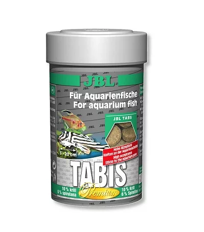 Премиум храна на таблетки JBL TABIS обогатена с крил и спирулина, 100 ml