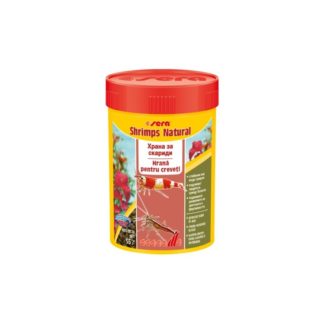 Храна на гранули SERA SHRIMPS NATURAL за скариди, 100 ml