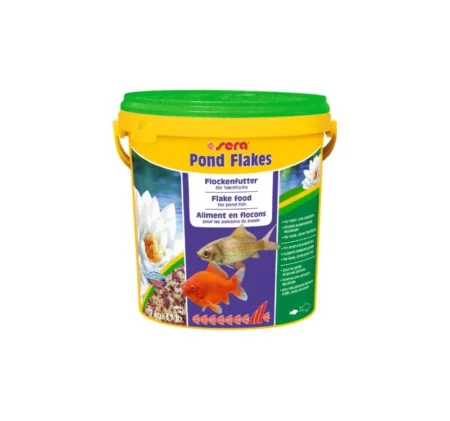 Храна на люспи за езерни риби SERA POND FLAKES, 10000 ml