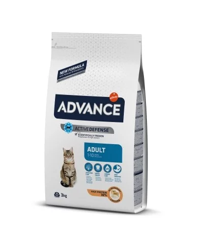 Суха храна ADVANCE CAT ADULT CHICKEN & RICE за котки над 12 м