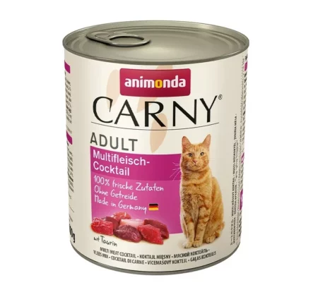Консерва ANIMONDA CARNY ADULT MULTI MEAT COCKTAIL котки над 1 год, 800 g