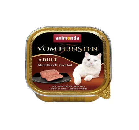 Пастет ANIMONDA VOM FEINSTEN ADULT MULTI MEAT COCKTAIL за котки над 1 г, 100 g