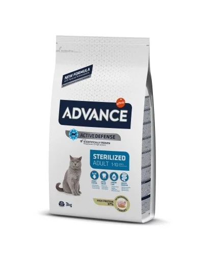 Суха храна ADVANCE CAT ADULT STERILIZED за кастрирани котки над 12 м