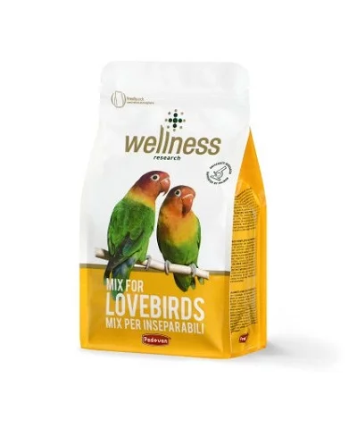 Храна за неразделки PADOVAN WELLNESS LOVEBIRDS, 850 g