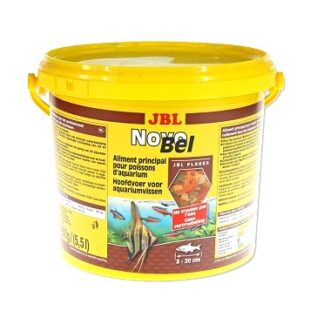 Основна храна на люспи JBL NOVOBEL за всички декоративни рибки, 5500 ml