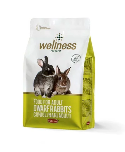 Храна за зайци PADOVAN WELLNESS ADULT DWARF RABBITS