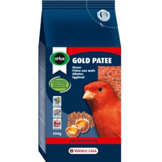 Мека яйчна храна за червени канари VERSELE LAGA OROLUX GOLD PATEE RED CANARIES, 250 g