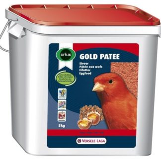 Мека яйчна храна за червени канари VERSELE LAGA OROLUX GOLD PATEE RED CANARIES, 5 kg