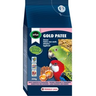 Мека яйчна храна за средни и големи папагали VERSELE LAGA GOLD PATEE PARAKEET AND PARROTS, 1 kg