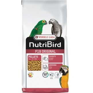 Гранулирана храна за големи папагали VERSELE LAGA NUTRIBIRD Р19 ORIGINAL, 10 kg