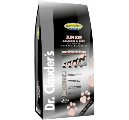 Best Choice Super Premium Mini Salmon & Rice Junior- за подрастващи кучета от дребни породи със сьомга и ориз - 400 гр.