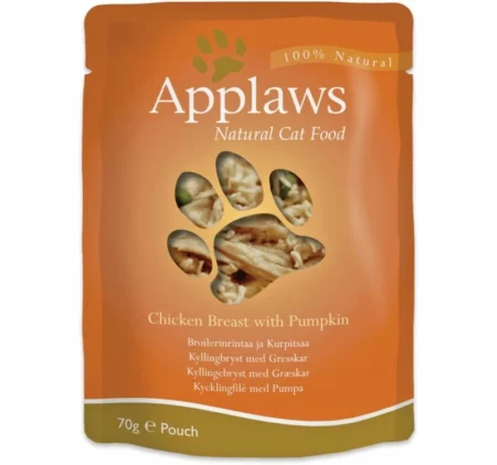 Applaws Chicken with Pumpkin in Broth - с пилешки гърди и тиква 70 гр