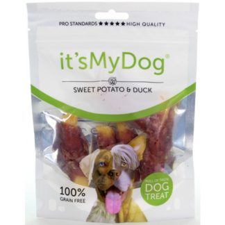 Лакомство ITS MY DOG DUCK & SWEET POTATO GRAIN FREE патица и сладък картоф, 85 g
