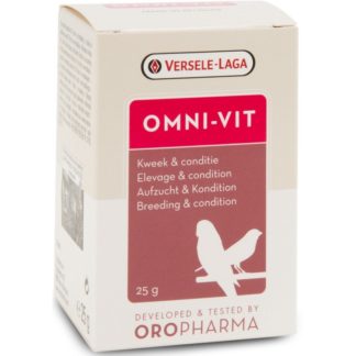 Комплекс от витамини за птици, аминокиселини и микроелементи за добра кондиция VERSELE LAGA OMNI-VIT, 200 g