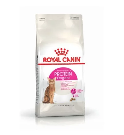 Суха храна ROYAL CANIN EXIGENT PROTEIN за капризни котки над 12 м. взискателни към чувството след нахранване, 10 kg