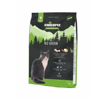 Храна за котка Chicopee Holistic Nature Line No Grain за чувствителни и над 7 години, 1.5 кг