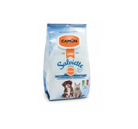 Мокри кърпички Camon Salviette аромат бергамот, 100 бр.