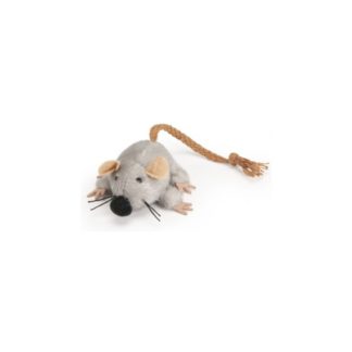 Играчка за котки CAMON AG008/F PLUSH MOUSE WITH ROPE TAIL