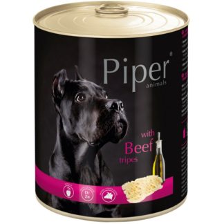 Консерва PIPER ADULT BEEF TRIPES за кучета над 12 м. със шкембе, 800 g