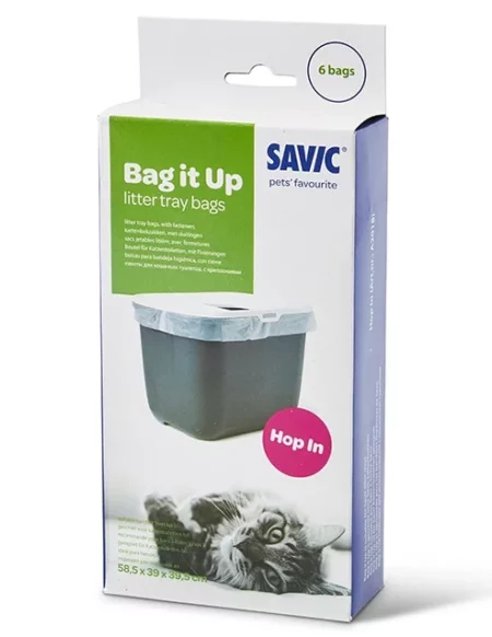 Тобрички за котешка тоалетна SAVIC BAG IT UP подходящи за Hop In, 6 бр