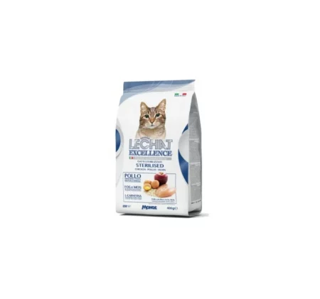 Суха храна LE CHAT EXCELLENCE ADULT STERILISED CHICKEN за кастрирани котки над 12, 400 g
