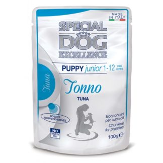 Пауч SPECIAL DOG EXCELLENCE TUNA PUPPY & JUNIOR за кученца до 12 м. с риба тон, 100 g