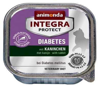 Пастет INTEGRA PROTECT DIABETS RABBIT за котки с диабет, заек 100 g