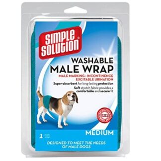 Многократни памперси за мъжки кучета SIMPLE SOLUTION WASHABLE MALE WRAP MEDIUM