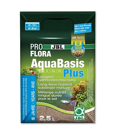 Хранителен субстрат за сладководни аквариуми JBL PROFLORA AQUABASIS PLUS