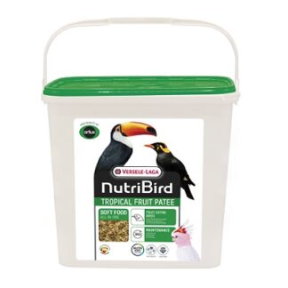 Мека храна за плодоядни птици и средни и големи папагали VERSELE LAGA NUTRIBIRD TROPICAL PATEE PREMIUM, 5 kg
