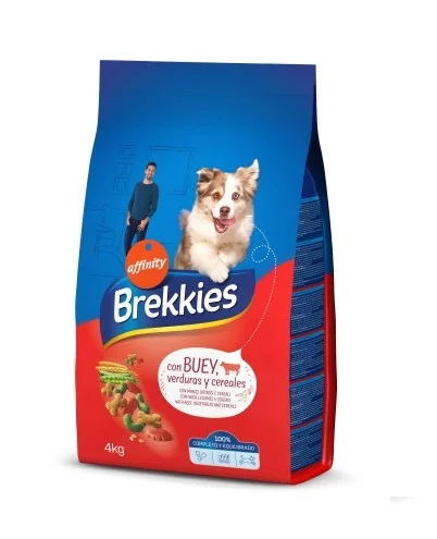 Суха храна BREKKIES DOG MIX BEEF за кучета над 12 м, говеждо 20 kg
